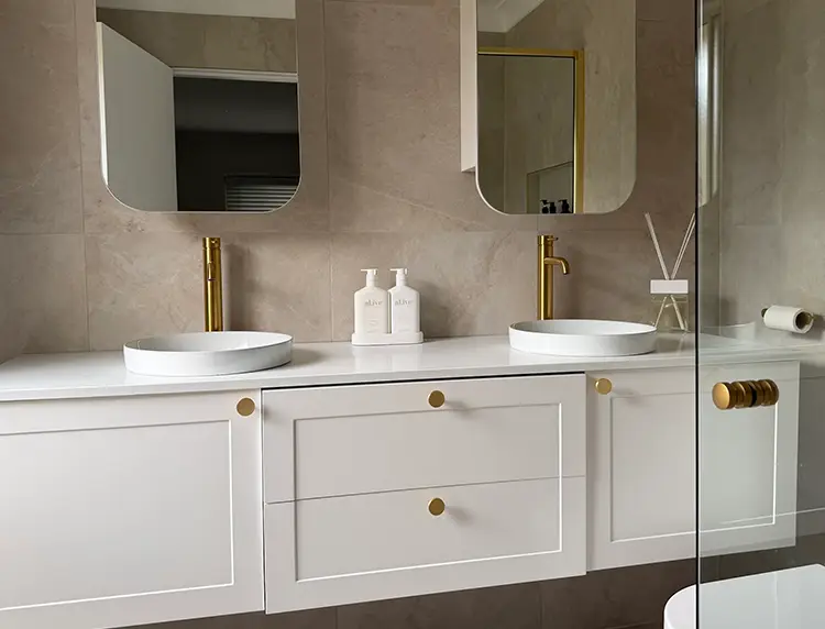 Complete Bathroom Plumbing Upgrade completed at a Sydney home